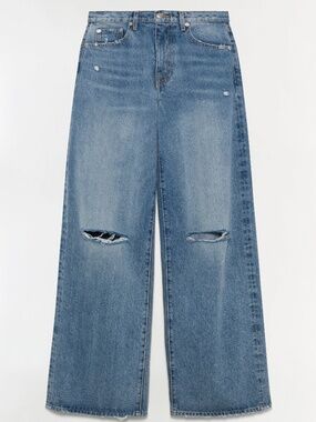 Jonathan Simkhai Willoughby Denim Straight Crop — Stanbury | High Rise | Worn On